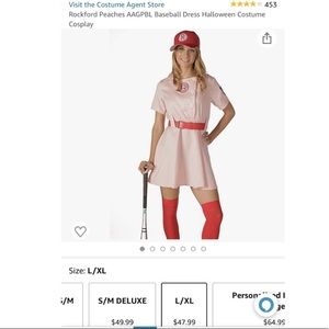 Women’s A League of Their Own/ Rockford Peaches Costume